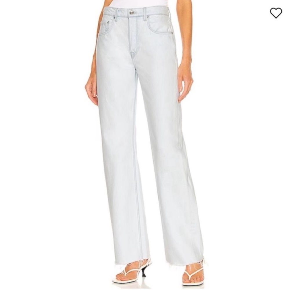 Grlfrnd Brooklyn high rise straight jeans in zuma